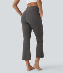 High Waisted Pocket Capri Yoga Leggings