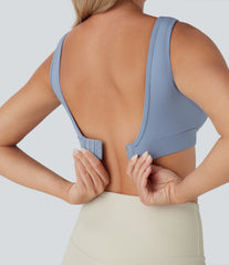 SoftlyZero™ Airy Low Support Adjustable Buckle InstantCool Nursing Yoga Sports Bra A-D Cups
