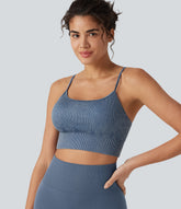 OneForm Seamless Flow Low Support Washed Workout Sports Bra