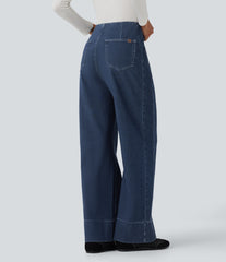 Halara Flex™ High Waisted Casual Baggy Jeans with Pockets