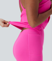 SoftlyZero™ 2-in-1 Pocket Mini Yoga Active Dress-Easy Peezy Edition-UPF50+