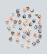 Mini Floral Claw Clips 40 Pcs