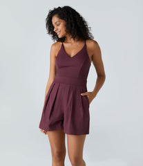 Breezeful™ Pocket Quick Dry Slip Romper