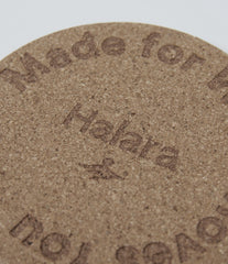 Halara Letter Round Coaster