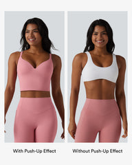 Halara UltraSculpt™ Push-Up Crisscross Adjustable Straps Non-Removable Pad Yoga Tank Top