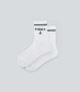 Halara Letter Pickleball Crew Socks