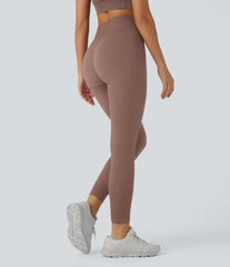 Soft OneForm Seamless Flow Ribbed High Waisted Tummy Control Butt Lifting Training Leggings