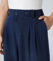 Halara Flex™ High Waisted Pocket Baggy Wide Leg Casual Jeans