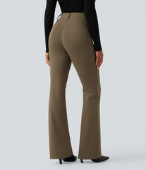 Halara Flex™ DayStretch High Waisted Flare Work Pants with Pockets