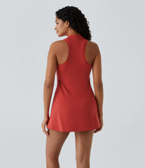 Zipper RacerPocket 2-Piece Mini Tennis Active Dress