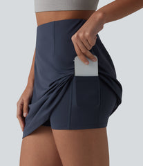 Halara UltraSculpt™ High Waisted Tummy Control 2-in-1 Mini Workout Skirt with Pockets