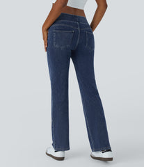 Halara Flex™ Low Rise Pockets Casual Bootcut Jeans