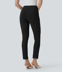 Halara Flex™ DayStretch High Waisted Pocket Tapered Work Cropped Pants