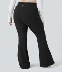 DayStretch Crossover High Waisted Pocket Plus Size Leggings