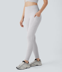 OneForm Seamless Flow High Waisted Tummy Control Butt Lifting Pocket Yoga Leggings