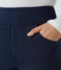Halara Flex™ Denim Heat High Waisted Pockets Wide Leg Casual Jeans