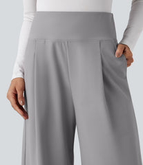 Halara Flex™ High Waisted Twill Work Baggy Pants with Pockets