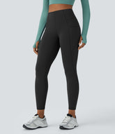 High Waisted Pocket Thermal Yoga Leggings