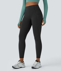 High Waisted Pocket Thermal Yoga Leggings