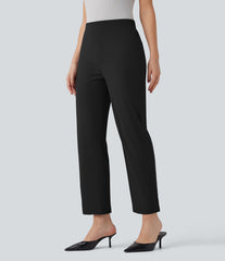 Halara Flex™ High-waisted Work Straight-leg 7/8 Pants with Pockets
