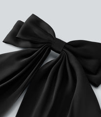 Long Tail Bow Metal Hair Clip