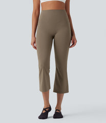 Halara UltraSculpt™ High Waisted Scrunch Butt Lifting Tummy Control Crop Shaping Yoga Bootcut Leggings with Pockets