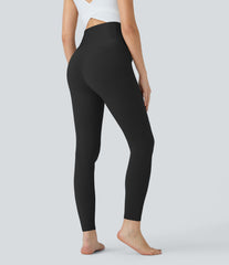 SoftlyZero™ Super High Waisted Maternity Yoga 7/8 Leggings-UPF50+