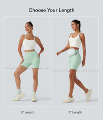 Halara UltraSculpt™ High Waisted Tummy Control Shaping Training Biker Shorts 7'' with Pockets