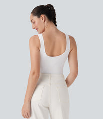 Backless Lace Casual Bodysuit