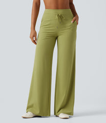 Halara UltraSculpt™ High Waisted Drawstring Straight Leg Yoga Pants with Pockets