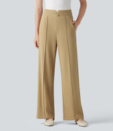 Halara Flex™ High Waisted Straight Leg Work Pants with Pockets