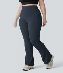 Halara UltraSculpt™ High Waisted Tummy Control Pocket Shaping Yoga Bootcut Plus Size Leggings