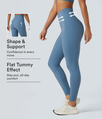 Halara UltraSculpt™ V-Shaped High Waisted Tummy Control Training 7/8 Leggings