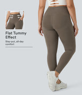 Plus Size Halara UltraSculpt™ High Waisted Butt Lifting Tummy Control Shaping Training Leggings with Pockets
