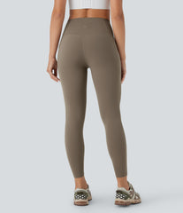 Halara UltraSculpt™ High Waisted Tummy Control Built-in Underwear Anti-Bacterial Shaping 7/8 Workout Leggings with Pockets