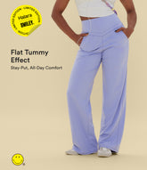 Halara X Smiley® Halara UltraSculpt™ High Waisted Tummy Control Straight Leg Yoga Pants with Pockets