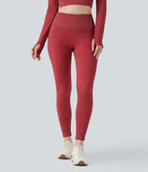Sparkle Seamless Flow High Waisted Workout Leggings