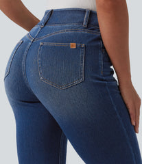 Halara Flex™ High Waisted Flare Casual Jeans with Pockets