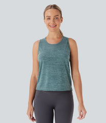 Racerback Hem Hiking Tank Top