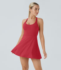 Backless Twisted Active Dress