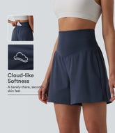 SoftlyZero™ Airy High Waisted Pockets InstantCool Yoga Shorts 5''