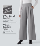 Halara Flex™ High Waisted Twill Work Baggy Pants with Pockets