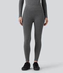 OneForm Seamless Flow High Waisted 7/8 Casual Warming Leggings