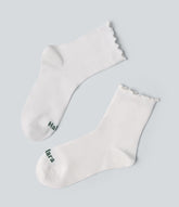 Lettuce Trim Mid-Calf Length Socks