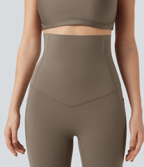 Halara UltraSculpt™ Super High Waisted Tummy Control Fishbone Shaping Training Leggings with Pockets