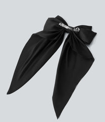 Long Tail Bow Metal Hair Clip