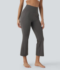 High Waisted Pocket Capri Yoga Leggings