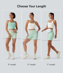 Halara UltraSculpt™ High Waisted Tummy Control Shaping Training Biker Shorts 5'' with Pockets
