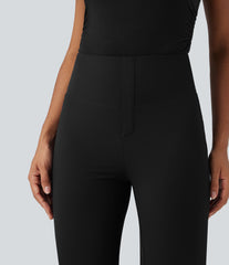 Halara UltraSculpt™ High Waisted Tummy Control Straight Leg Work Pants with Pockets
