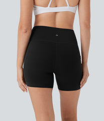 SoftlyZero™ High Waisted Double Pockets Yoga Biker Shorts 5''-UPF50+
